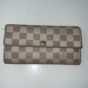 Authentic Louis Vuitton Damien Azur Sarah Wallet